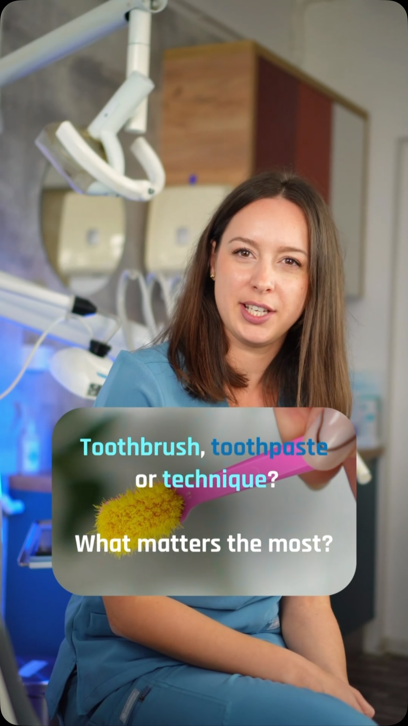 What matters most when brushing your teeth? The toothbrush, the toothpaste or your technique?

You can have the best toothbrush, but without the right technique, brushing won’t be as effective as it could be. 🦷

At the same time, even perfect technique can’t make up for an unsuitable toothbrush. 🪥

The best results come from combining the right toothbrush, suitable toothpaste and, above all, proper brushing technique.

So, do you have all three? 👀